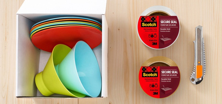 Taśma pakowa Scotch Heavy 50mm/66m przezroczysta (6)