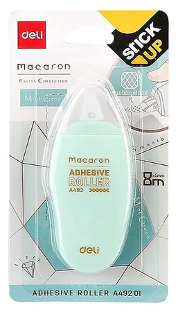 Klej w taśmie Deli Macaron 6mm/8m mix kolorów