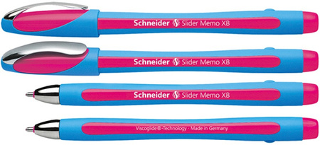 Długopis Schneider Slider Memo XB różowy