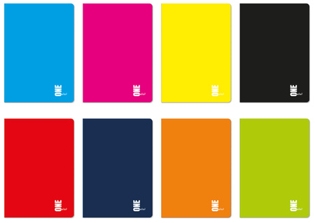 ZESZYT A5 KRATKA 32K ONE COLOR