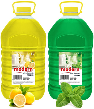 Płyn do naczyń Modern 5L mięta