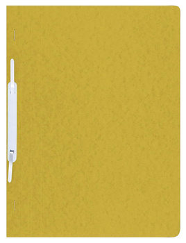 Skoroszyt DONAU, preszpan, A4, twardy, 390gsm, żółty