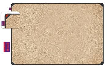 Tablica korkowa MemoBe Idea Edge 90x60cm rama aluminiowa czarna