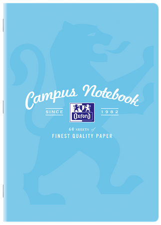 Zeszyt Oxford Campus Pastel A4/60k kratka mix kolorów