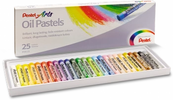 PASTELE OLEJNE PENTEL 25 KOLORÓW