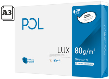 Papier POLlux A3/80g (500)