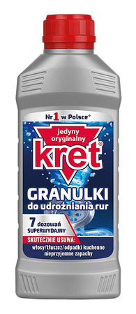 Środek do rur Kret 280g granulki 