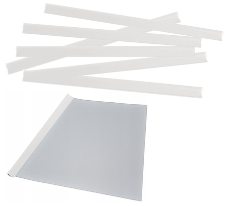 Grzbiety wsuwane Donau A4/10mm zielone (10)