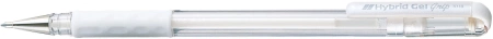 Długopis żelowy Pentel Hybrid Gel Grip K118 biały