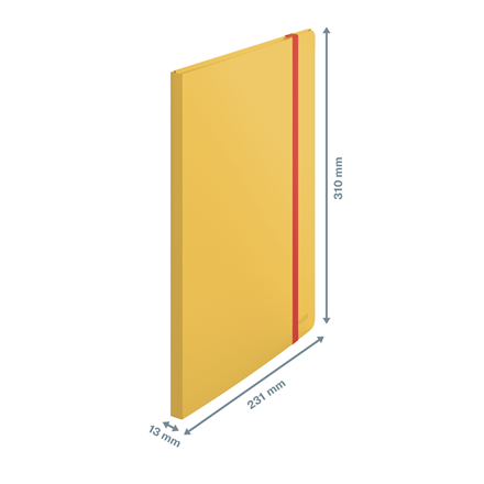 Album ofertowy Leitz Cosy A4/20k żółty