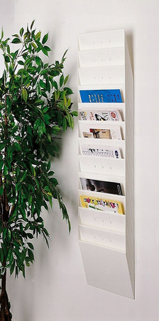 Pojemniki na dokumenty Durable FlexiBoxx A4 na ścianę białe (12)