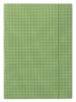 Teczka kartonowa z gumką Donau A4/400g w kratę zielona