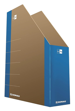 Pojemnik na dokumenty DONAU Life, karton, A4, żółty
