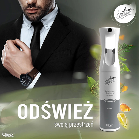 Odświeżacz powietrza CLINEX AeroBreeze Man, 290ml