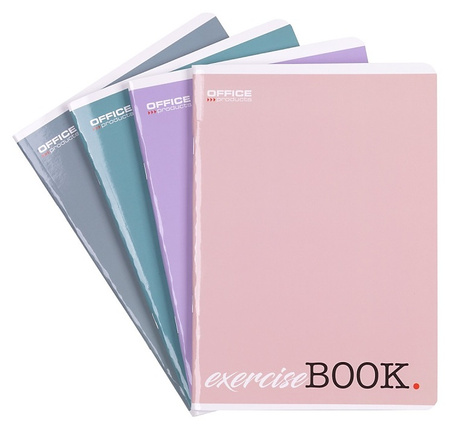 Zeszyt Office Products A5/80k linia mix kolorów