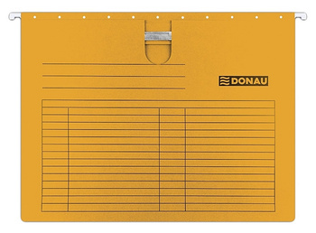 Teczka zawieszana Donau A4 (z wąsem) pomarańczowa (5)
