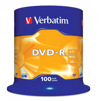 PŁYTY VERBATIM DVD-R cake100