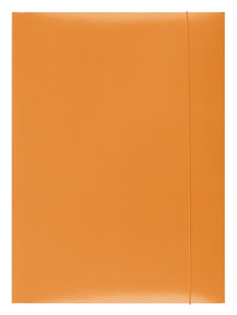 Teczka kartonowa z gumką Office Products A4/300g biała