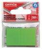 Zakładki indeksujące OFFICE PRODUCTS, PP, 25x43mm, 1x50 kart., zawieszka, żółte