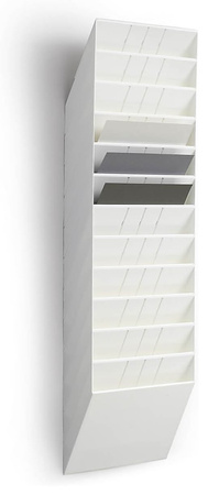 Pojemniki na dokumenty Durable FlexiBoxx A4 na ścianę białe (12)