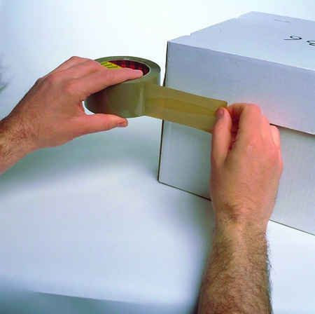 Taśma pakowa Scotch 371 48mm/66m Hot-melt brązowa (6)