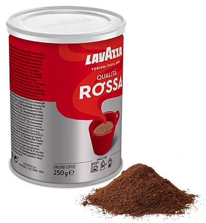 Kawa Lavazza Qualita Rossa 250g w puszce mielona