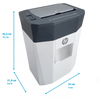 Niszczarka HP OneShred Auto 80CC biało-szara