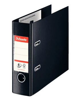 SEGREGATOR BANKOWY ESSELTE No.1 75mm CZARNY