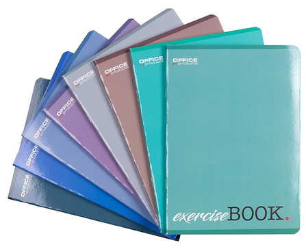 Zeszyt Office Products A5/60k kratka mix kolorów