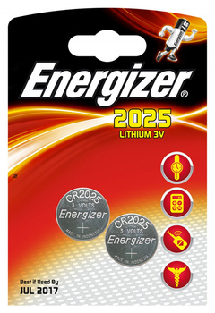 Baterie Energizer Lithium CR2025 3V (2)