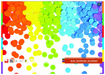 Blok techniczny Interdruk A3/10k kolorowy