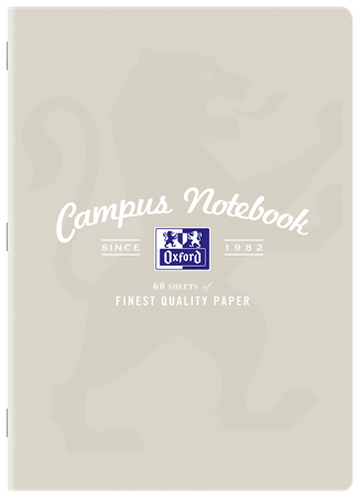 Zeszyt Oxford Campus Pastel A4/60k kratka mix kolorów