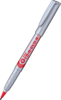 MARKER DO CD/DVD PENTEL CZERWONY