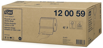 Ręcznik w rolce Tork Matic H1 280m 1w białe (6)