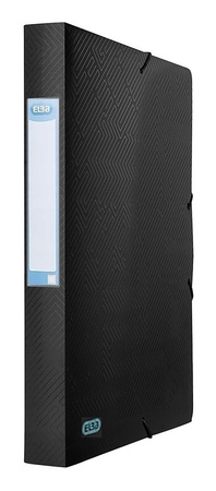 TECZKA PP Z GUMKĄ ELBA URBAN A4/40mm CZARNA