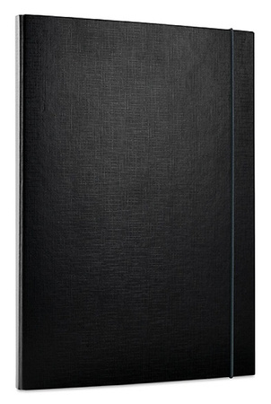 Teczka z gumką OFFICE PRODUCTS, PP, A4/15, 3-skrz., niebieska