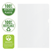 Folder Esselte Recycled Premium A4/100µm groszkowy (100) 