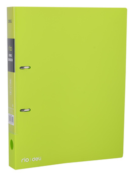 Segregator ringowy Deli Rio A4/37mm zielony