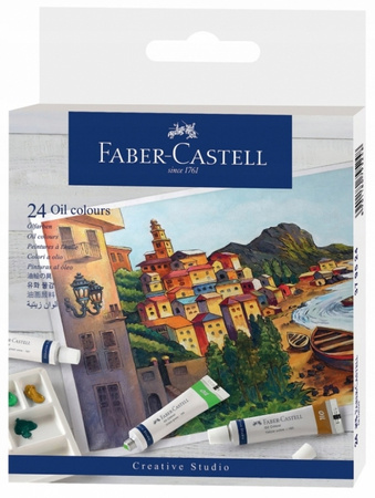 Farby olejne Faber-Castell Creative Studio 24 kolory