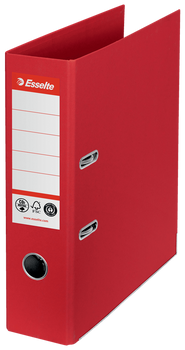 Segregator Esselte No.1 Neutral CO2 A4/75mm czerwony