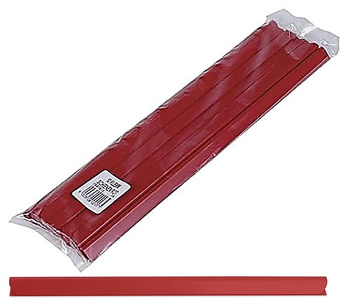 Grzbiety wsuwane Donau A4/8mm czerwone (10)