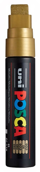 Marker z farbą plakatową Uni POSCA PC-17K 15mm złoty