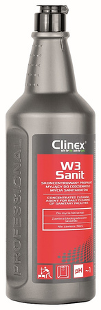 Preparat CLINEX W3 Sanit 1L, do mycia sanitariatów