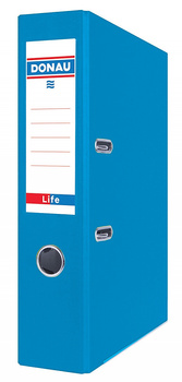 Segregator Donau Life neon A4/75mm niebieski
