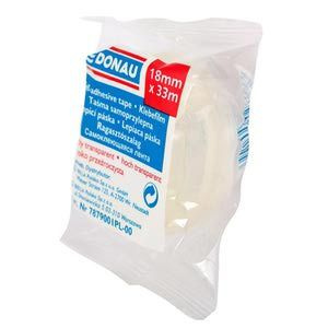 Taśma biurowa Donau 18mm/33m