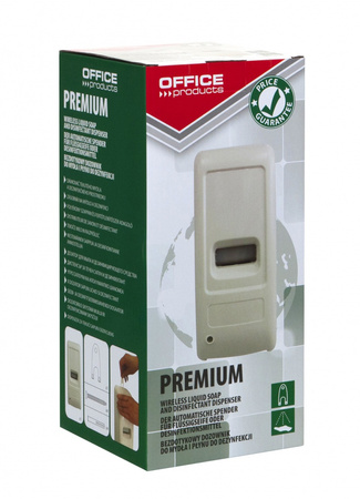 Dozownik do mydła Office Products 1L automatyczny biały