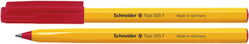Długopis Schneider Slider Tops 505 F czerwony
