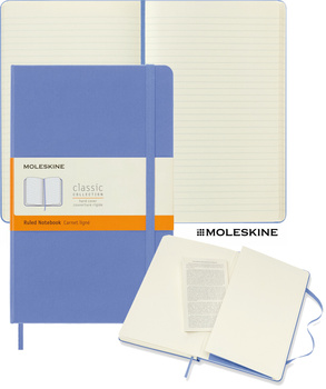 Notatnik Moleskine Classic L (13x21cm) linie niebieski