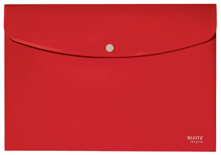 Teczka kopertowa Leitz Recycle A4 czerwona