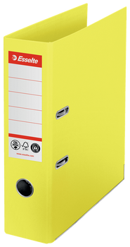 Segregator Esselte No.1 Neutral CO2 A4/75mm zółty